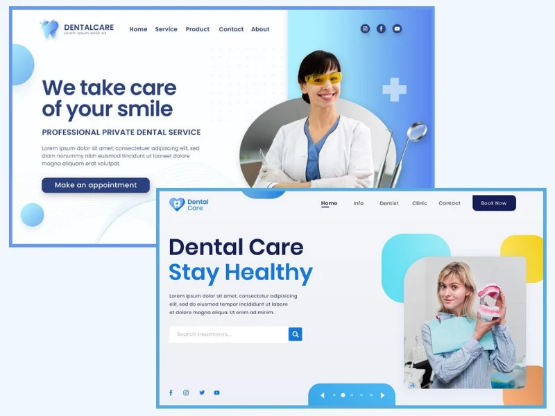 Dentist Website Design