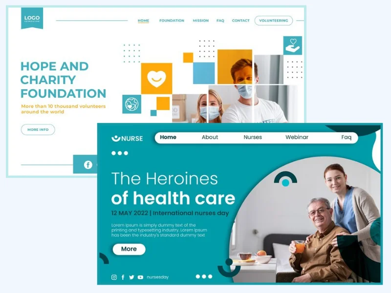 nursing homes web design