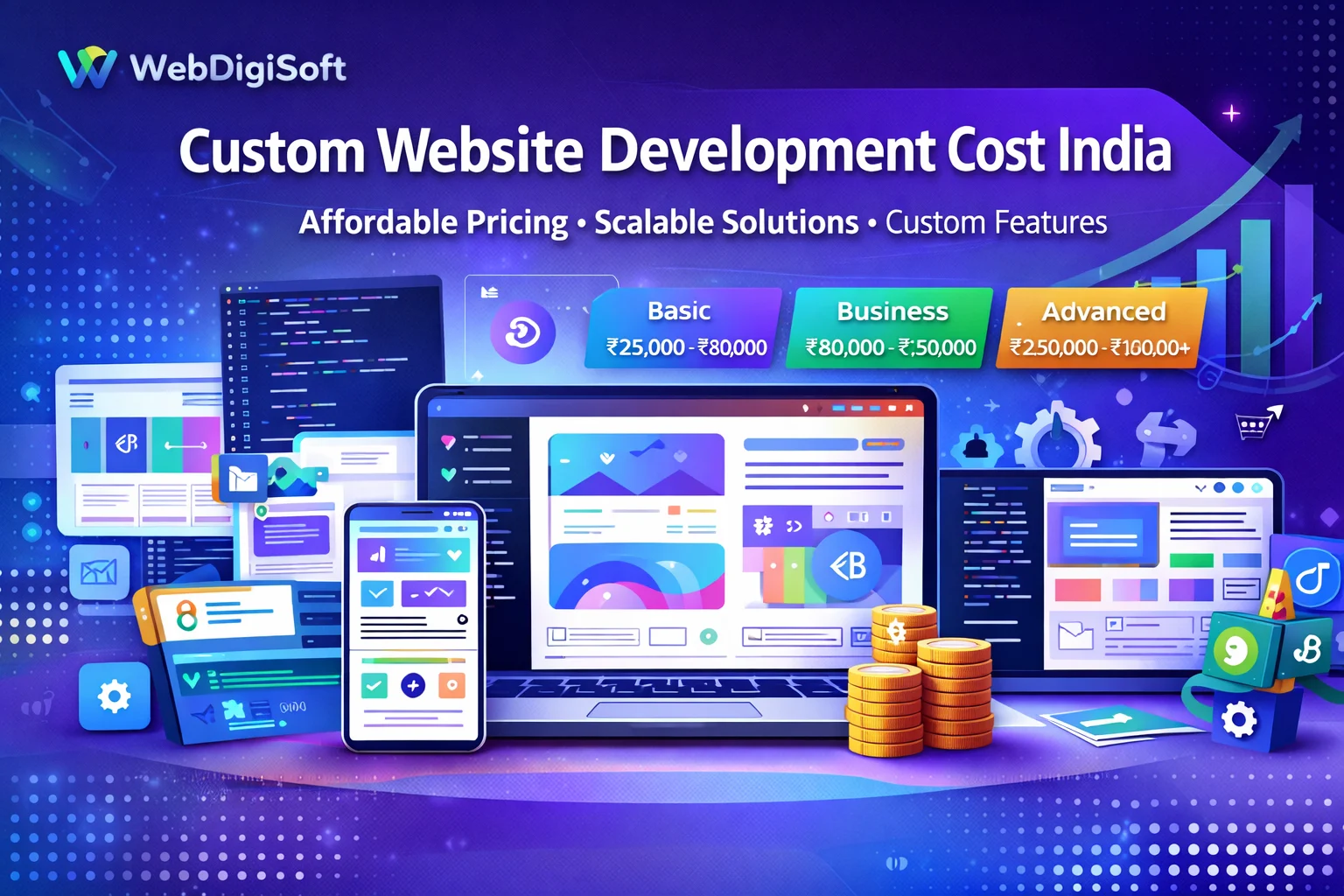 Custom Website Development Cost India