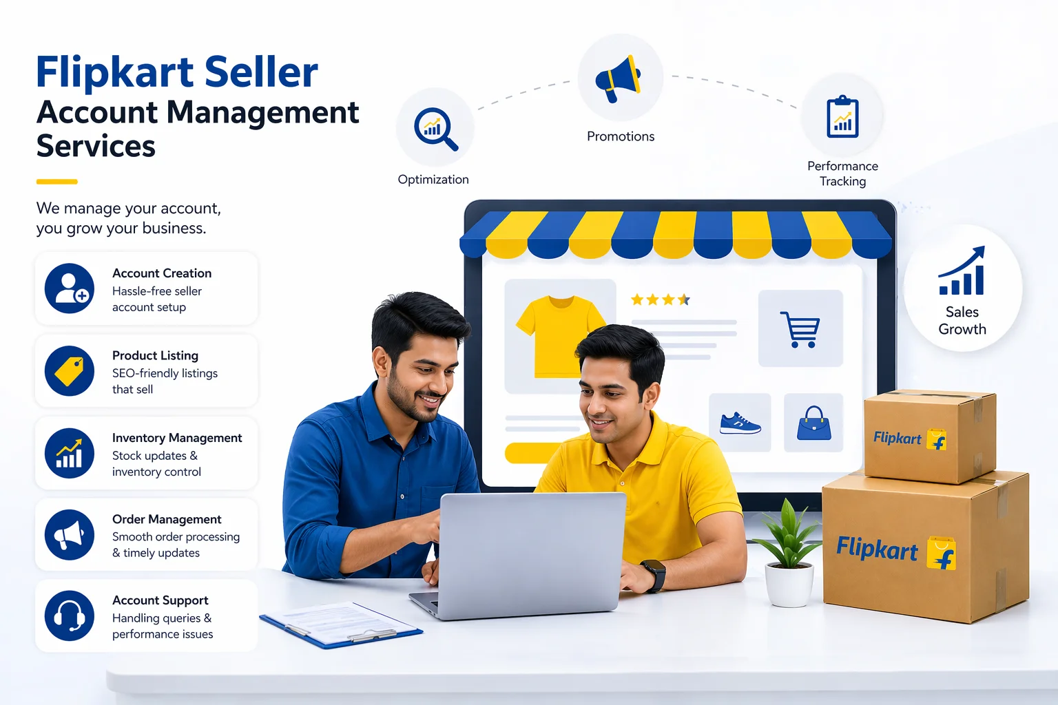 Flipkart Seller Account Management Services
